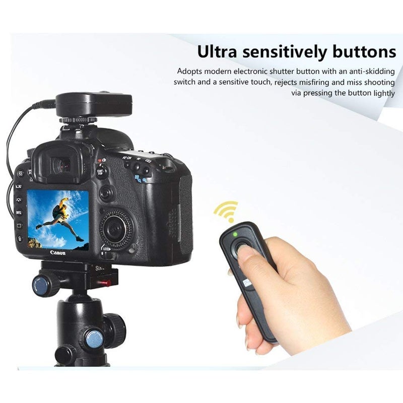 Pixel 2.4GHz Wireless Remote Shutter Release Romote Control S1 for Sony A300 A350 A400 A450 A500 A550 A560 A580 A700 A850 A900 A33 A35 A37 A55 A57 A65 A67 A77 A77M2 A99 A99M2 Replaces Sony RM-L1AM - Image 4